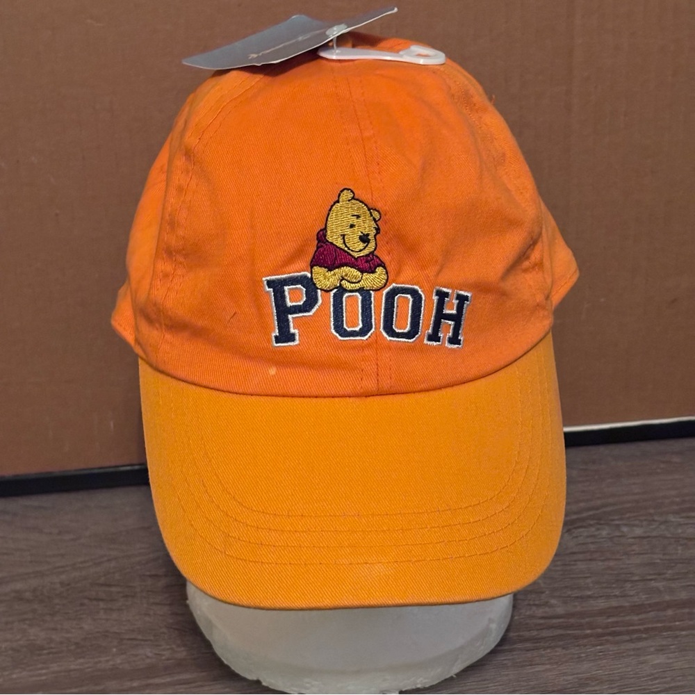Disney Winnie The Pooh Orange Baseball Cap Hat